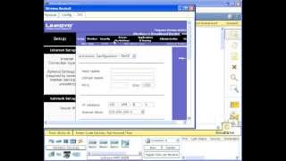 how to configure linksys wireless router in packet tracer [upl. by Kurth]