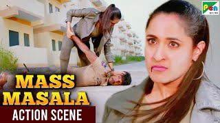 किरण रेड्डी Pragya Jaiswal Back to Back Action Scenes  Mass Masala  Hindi Dubbed Movie [upl. by Areta]