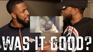 KENDRICK LAMAR quotLOVEquot OFFICIAL VIDEO REACTION AND REVIEW MALLORYBROS 4K [upl. by Ahsaya]