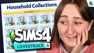 trying to find EVERY AXOLOTL in The Sims 4 Lovestruck [upl. by Blanchette]