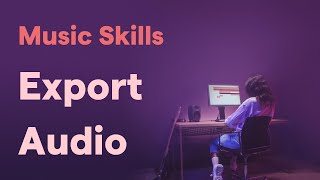 How to Export Audio in Soundtrap [upl. by Yelha411]