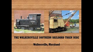 Walkersville Southern Railroad Train Ride [upl. by Odrahcir864]