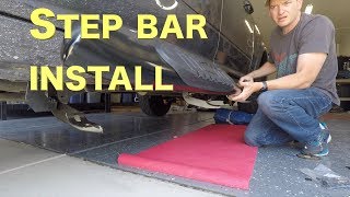 How to Install Side Step Bars Nerf Bars on Dodge Ram 1500 [upl. by Aurore923]