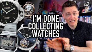 Im Done With Watch Collecting Selling My Entire Collection For A Tourbillon A Diver amp Casio Trio [upl. by Harriette]