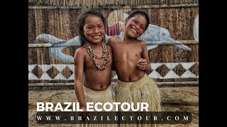 AMAZON TOURS IN BRAZIL 2018  VISITING AN INDIGENOUS TRIBE [upl. by Tod]