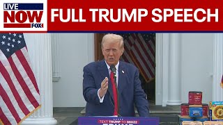 FULL SPEECH Trump talks about economy inflation  LiveNOW from FOX [upl. by Adelpho801]