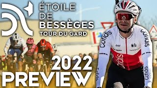 Etoile de Bessèges  Tour du Gard 2022  PREVIEW Pro Cycling Manager [upl. by Ahsinroc480]