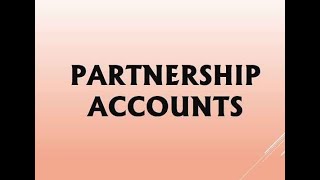 CA Inter  Partnership Accounts Full Revision Lecture  Advanced Accounts [upl. by Arbma]