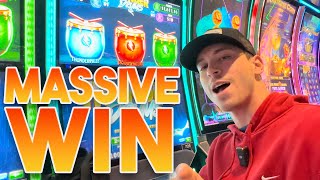 Incredible Win On A Thunder Drums Slot Machine At Coushatta Casino Resort [upl. by Sandberg332]