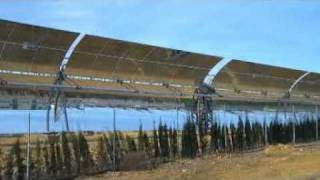 Solar park in Sanlucar Sevilla Spain [upl. by Aelsel]