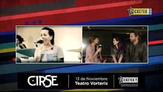 Micro Ticketek News Entrevista con Cirse [upl. by Uht687]