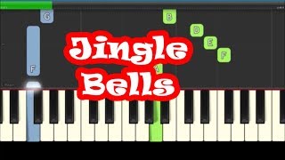 How to Play Jingle Bells on Piano  Easy [upl. by Bobbye]