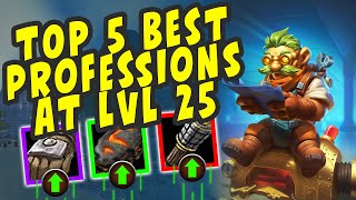 Top 5 BEST Professions at Level 25 in Season of Discovery [upl. by Steinman]