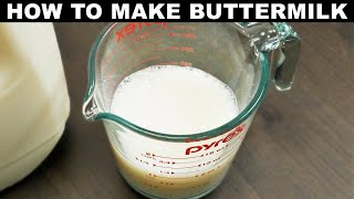 How To Make Buttermilk  at home [upl. by Laughlin615]