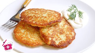 Самые вкусные ДРАНИКИ из картошки деруны Все СЕКРЕТЫ приготовления Potato pancakes Готовим дома [upl. by Burnard682]