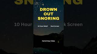 Drown Out Snoring  Heavy Snoring Blocker  snoreblocker [upl. by Baerl845]