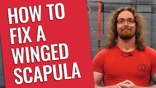 How to Fix a Winged Scapula [upl. by Lledualc250]