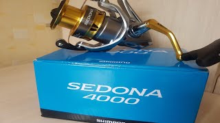 OmskSpin 77 Shimano Sedona бюджетная катушка Техническое обслуживание подробный обзор апгрейд [upl. by Ekralc]