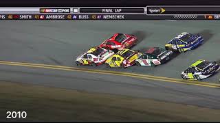 Daytona 500 Finishes 20022021 [upl. by Aihc]