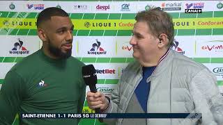 La réaction de Yann MVila après St Etienne VS PSG 11 [upl. by Houlberg305]