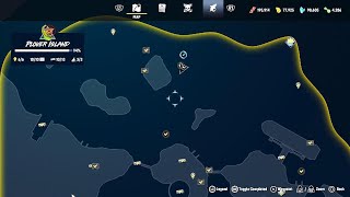 Maneater Truth Quest Plover island Map With all Collectible locations [upl. by Melloney]