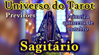 SAGITÁRIO ♐ OUTUBRO 2024  PRIMEIRA QUINZENA LEITURA E MENSAGENSUNIVERSO DO TAROT [upl. by Luigi706]