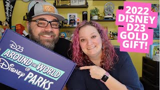 2022 Disney D23 Gold Member Gift Unboxing [upl. by Vola105]