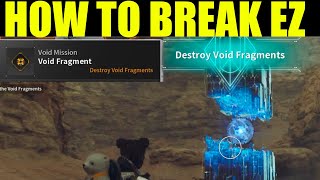 How to destroy VOID FRAGMENTS The First Descendent [upl. by Salvay]