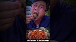 ASMR MUKBANG น้ำพริกป๋าฮ้าเผ็ดๆแกล้มปีกไก่ทอดผักลวกหน่อไม้ต้ม EATING SOUNDS 3 asmr mukbang eat [upl. by Hebbe]