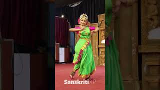 Stunning Kuchipudi Dance Performance at Guruvayoor Temple  SanskritiXP [upl. by Fanchet]