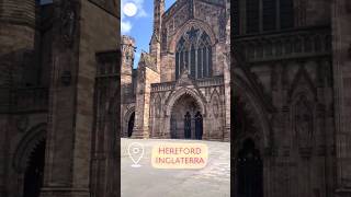 Hereford Cathedral mappamundi hereford library inglaterra catedral [upl. by Aicargatla]