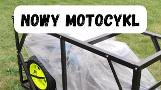 Kupiliśmy nowy motocykl No w zasadzie motorynkę Elektryczną [upl. by Ollehcram222]