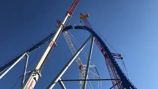 Kings Island tops off new Orion roller coaster [upl. by Sokem178]