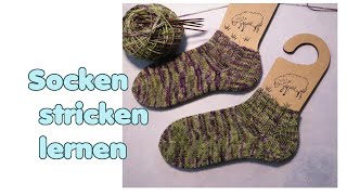 Socken stricken leicht gemacht TEIL 3  Sternspitze vereinfacht [upl. by Jumbala]