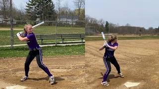 Laurel Gomersal 2022 Softball Skills Video [upl. by Schaumberger]