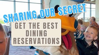 Disney World Dining Reservations Everything You Need to Know [upl. by Leitnahs]