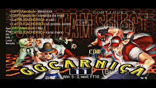 AO VIVO No GGPO  2MIL·ANUS·DEPOIS nacaokof kof2002 kofxv ppsspp 46 [upl. by Clarie]