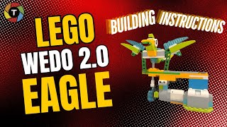 Lego Wedo 20 Eagle building instructions [upl. by Atinauq]