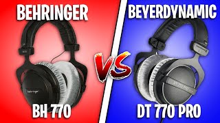 Taprecords Review Behringer BH770 vs Beyerdynamic DT 770 Studio [upl. by Atinehc]