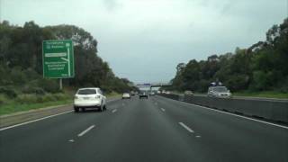 Sydney M4 Motorway from Penrith to Parramatta Exit [upl. by Hadeis]