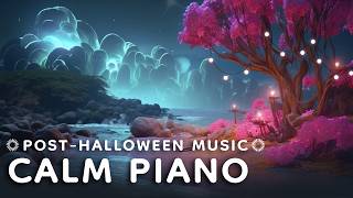 Calm Halloween Lullabies 👻🕯️Soothing Melodies amp Gentle Spooky Sounds for Bedtime amp Sweet Dreams🎃🐈‍⬛ [upl. by Aidekal]