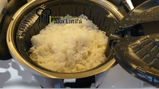 shorts la cuisson de riz au Thermomix 31 TM5 et TM6 طهي الارز cheflallalatifa [upl. by Woodcock]