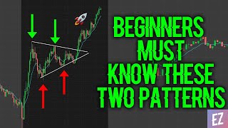 The Two Chart Patterns all Traders must know  Ascending TriangleBullish Pennant [upl. by Eugine982]