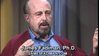 Present  part two Seeking the Divine Within with James Fadiman PhD [upl. by Kyle]