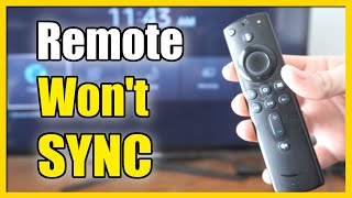 How to SYNC amp Pair Firestick Remote that Wont Connect Easy Tutorial [upl. by Botti]