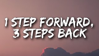 Olivia Rodrigo  1 step forward 3 steps back Lyrics [upl. by Guevara]