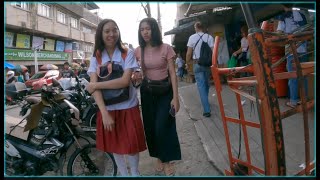 WALKING TOUR DOWNTOWN dito TACLOBAN CITYLEYTE [upl. by Antoinette]