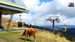 BelchenSeilbahn  Cableway Aitern Schwarzwald  Black Forest Germany 14 08 2018 [upl. by Flannery570]