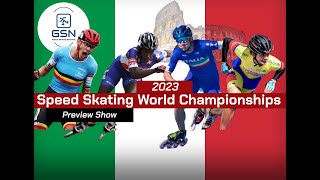 Preview Show Speed Skating World Championships 2023 [upl. by Mallis]