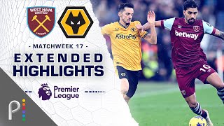 West Ham United v Wolves  PREMIER LEAGUE HIGHLIGHTS  12172023  NBC Sports [upl. by Bald]